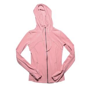 Lululemon Hooded Define Jacket Pink Puff Size 4